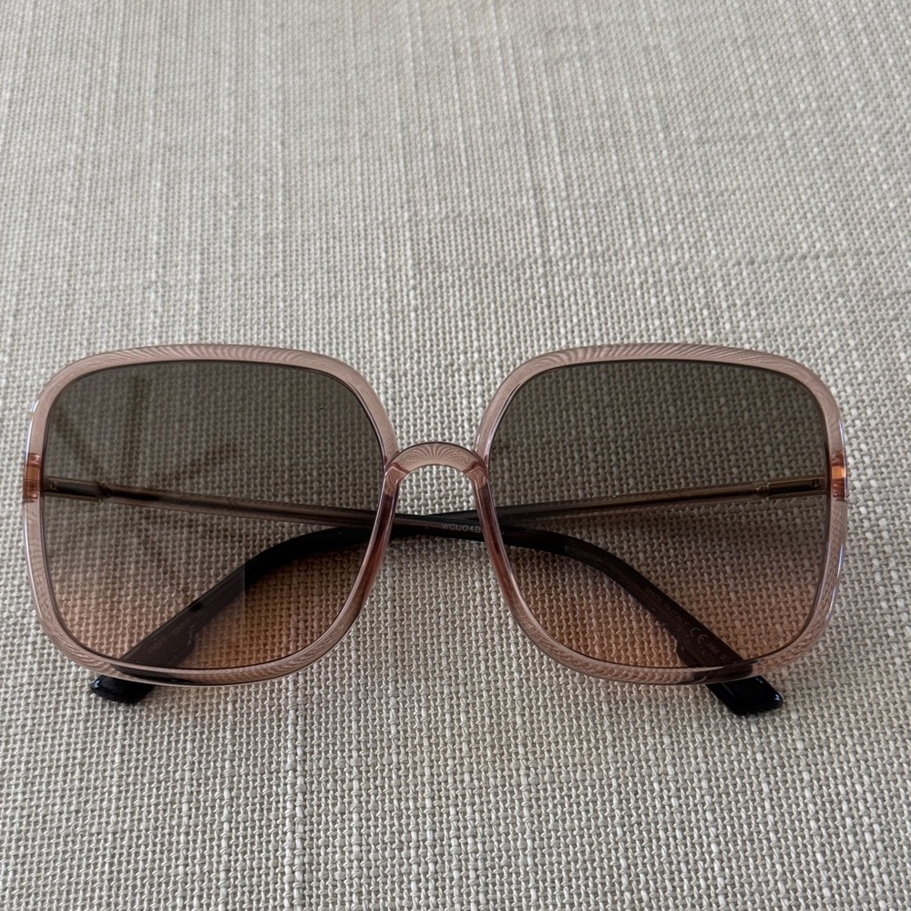 Dior Pink and Brown Sunglasses